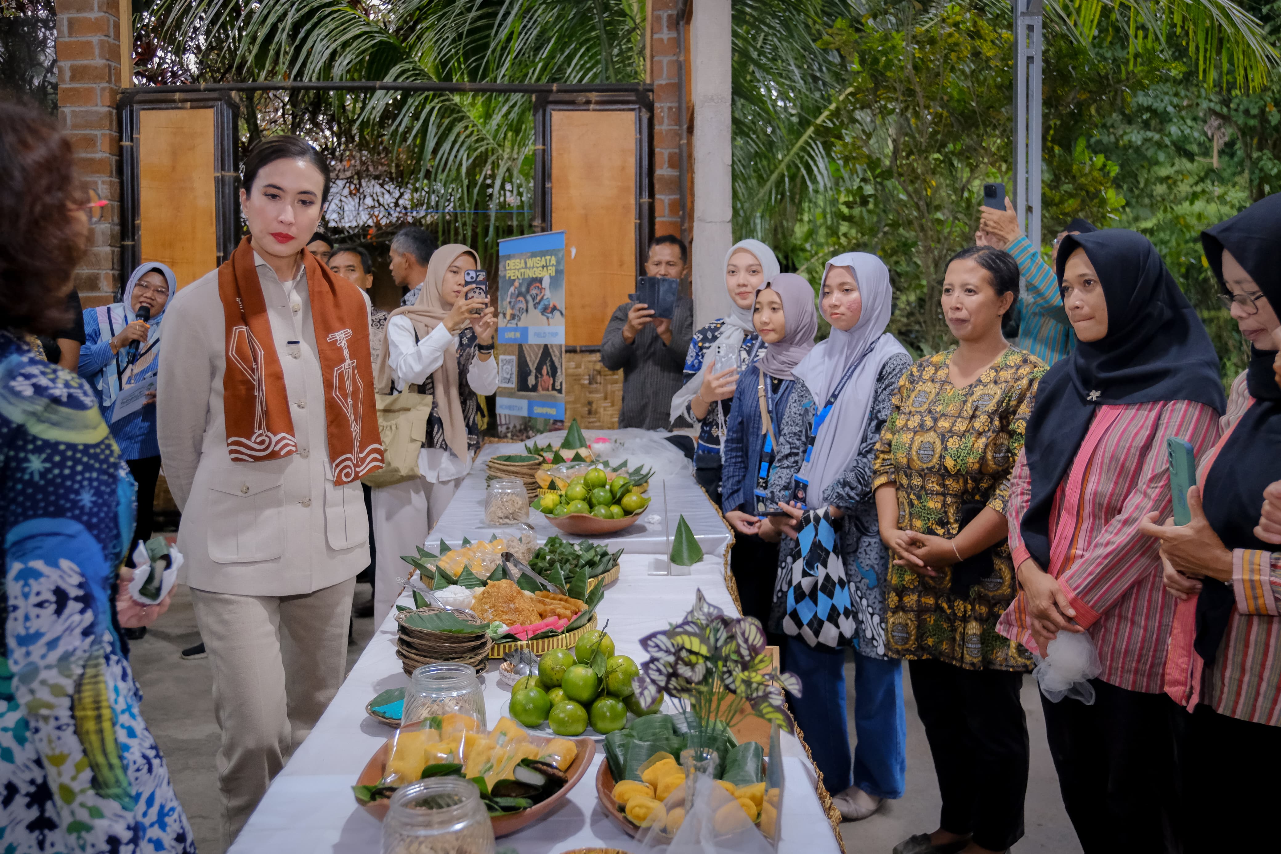 Menteri Pariwisata Kunjungi Desa Wisata Pentingsari Yogyakarta